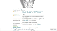 Desktop Screenshot of nathanieltapley.com